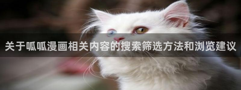 梦漫漫画APP功能：关于呱呱漫画相关内容的搜索筛选方法和浏览建议